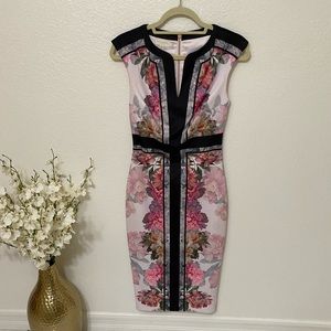 Beautiful form fitting Dress- TED BAKER